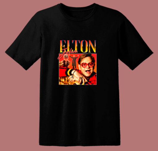 Elton John Homage 80s T Shirt