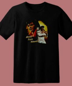 Elvis Presley Aloha From Hawaii Licensed 80s T Shirt