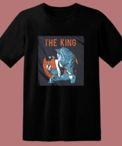 Elvis Presley Mic In Hand Concert Unisex Hoodie 80s T Shirt