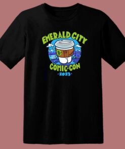 Emerald City Comic Con T Shirt Style