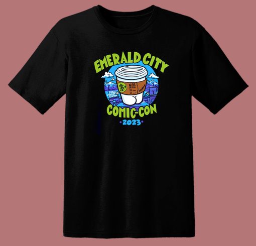 Emerald City Comic Con T Shirt Style
