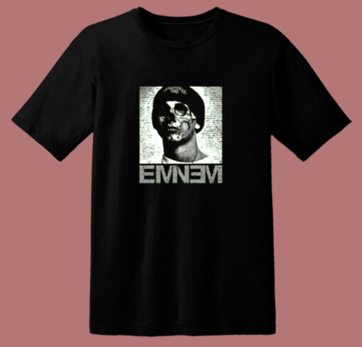 Eminem Horror Skull Face Rap God 80s T Shirt