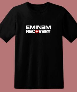 Eminem Recovery Rap Hip Hop Album 80s T Shirt
