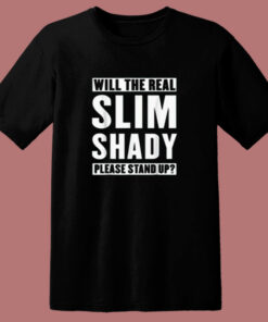 Eminem The Slim Shady Please Stand Up 80s T Shirt Eminem The Slim Shady Please Stand Up 80s T Shirt