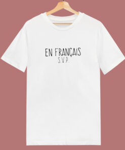 En Franais Svp 80s T Shirt 1