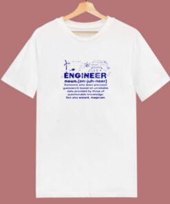 Engineer Noun 80s T Shirt