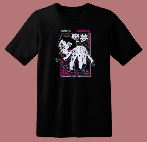 Enmu Demon Slayer Anime 80s T Shirt Style