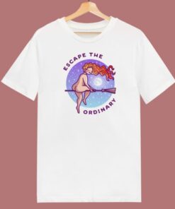 Escape The Ordinary Graphic 80s T Shirt Style