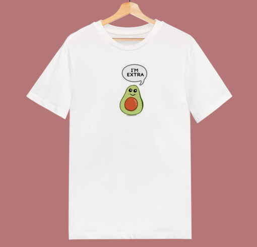 Extra Avocado 80s T Shirt