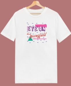 Eye On Springfield 80s T Shirt