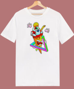 Eyes Scream Zombie 80s T Shirt Style