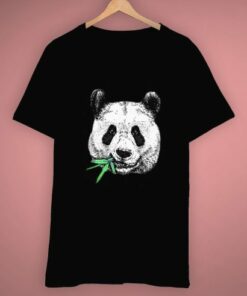 Face Panda Chewing Bamboo Animal Cute T Shirt 2 Face Panda Chewing Bamboo Animal Cute T Shirt 3