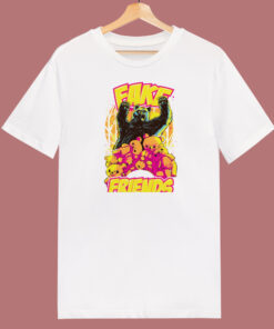 Fake Friends Trendy Bears Graphic 80s T Shirt Style