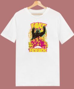 Fake Friends Trendy Bears Graphic 80s T Shirt Style