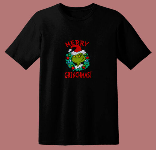Family Grinch Christmas Pajamas 80s T Shirt