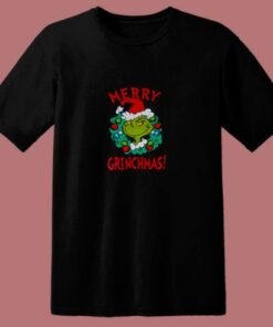 Family Grinch Christmas Pajamas 80s T Shirt