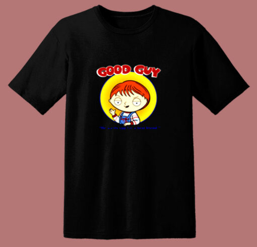 Family Guy X Child’s Play Good Guy Chucky Stewie He Wants You 80s T Shirt