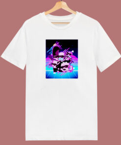 Family Simpsons Detective Retro 80s Bg 80s T Shirt