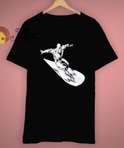 Fantastic Four Surfer Retro Comic T Shirt