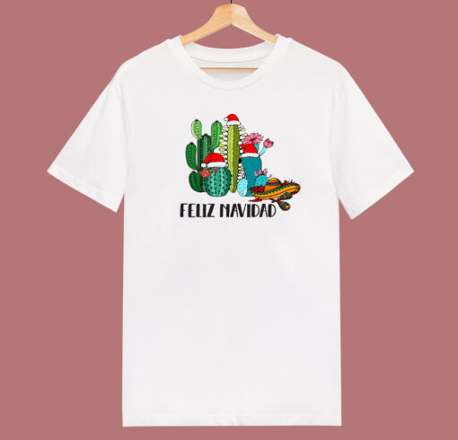Feliz Navidad Mexican Christmas T Shirt Style