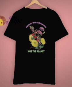 Feminist Art Destroy The Patriarchy Not The Planet T Shirt