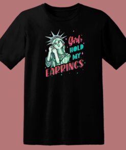 Feminist Nyc Statue 80s T Shirt