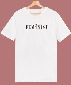 Feminist Rose 80s T Shirt Feminist Rose 80s T Shirt