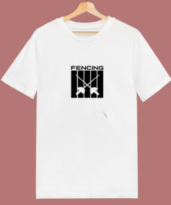 Fencing Degen Swords 80s T Shirt Fencing Degen Swords 80s T Shirt