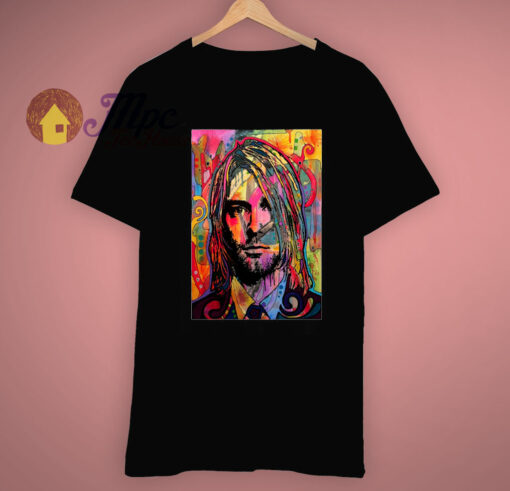 Figure Inspired Art Kurt Cobain T Shirt