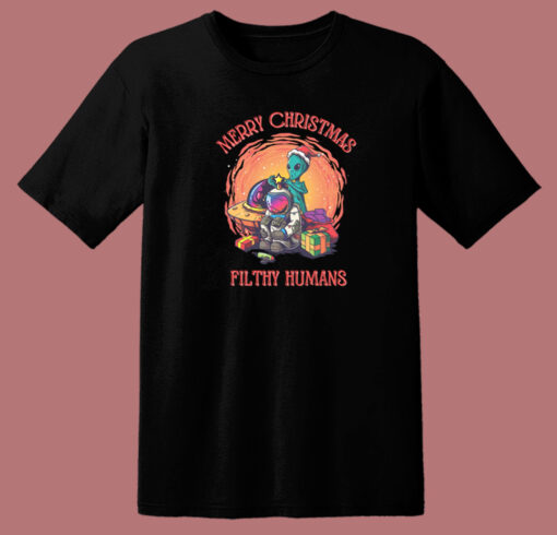 Filthy Humans Funny 80s T Shirt Style
