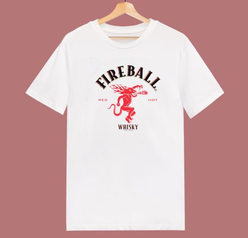 Fireball Whisky Dragon T Shirt Style