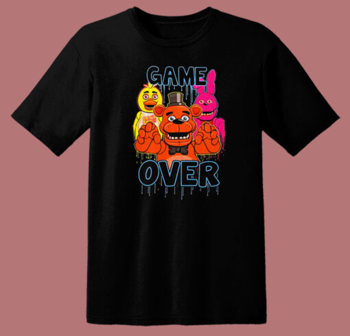 Five Nights At Freddy’s Game Over T Shirt Style