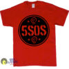 Five Second Of Summer Love Skull T-shirt
