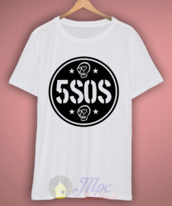 Five Second Of Summer Love Skull T-shirt 2 Five Second Of Summer Love Skull T shirt 3