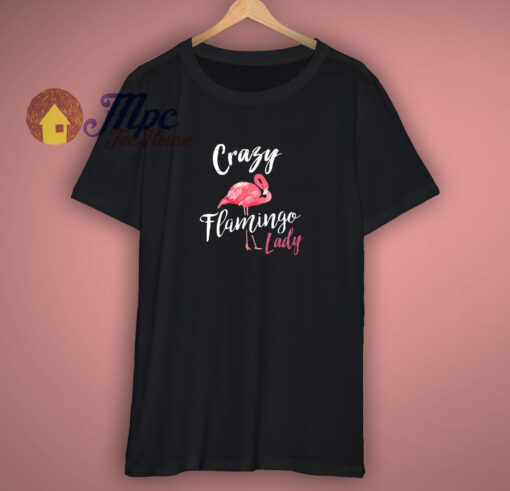 Flamingo Lady Gift Lover T Shirt