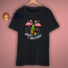 Flamingo Ugly Christmas T Shirt
