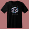 Floral Zodiac Sign Cancer 80s T Shirt Style