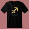 Floral Zodiac Sign Sagittarius 80s T Shirt Style