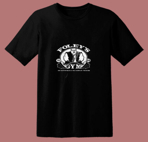 Foleys Gym Snl Funny Parody 80s T Shirt