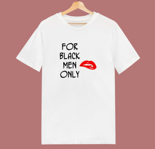 For Black Men Only 80s T Shirt