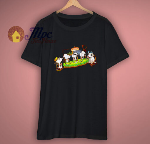 For Peanuts Poker Party Snoopy Shirt