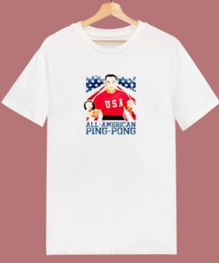 Forrest Gump American Ping Pong 80s T Shirt