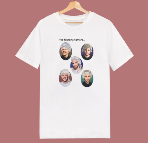 Founding Fathers One Direction T Shirt Style