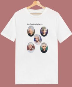Founding Fathers One Direction T Shirt Style