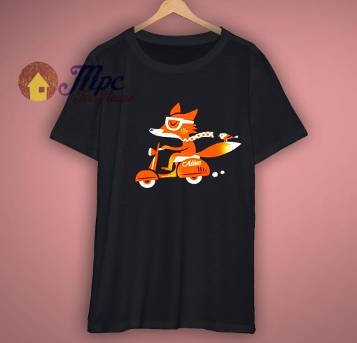 Foxy Scooter Girls T-Shirt