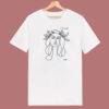 Francoise Gilot Sketch 80s T Shirt Style