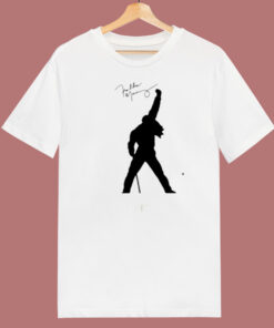 Freddie Mercury Signature 80s T Shirt