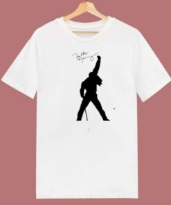 Freddie Mercury Signature 80s T Shirt