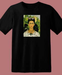 Frida Kahlo Self Potrait 80s T Shirt Style