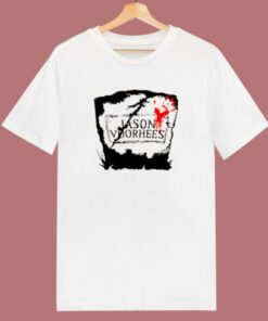 Friday The 13th Jason Voorhees Gravestone 80s T Shirt
